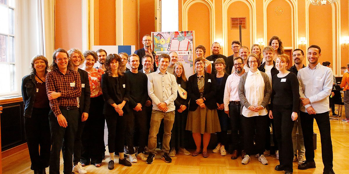 Das Team und Netzwerk Smart City bei der Gemeinsam Digital: Berlin Jahreskonferenz 2023