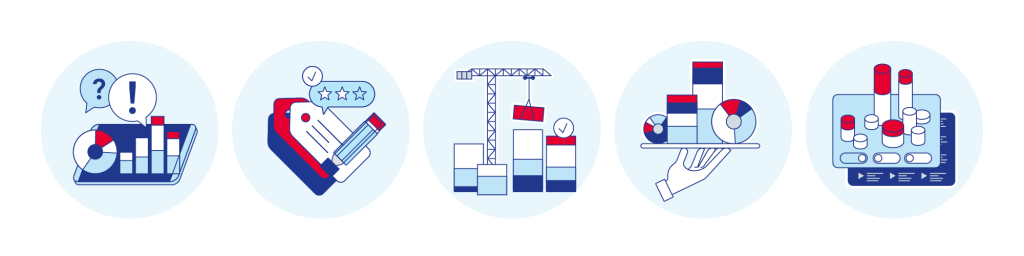 Grafik für die ODIS-Kolumne der Open Data Journey.