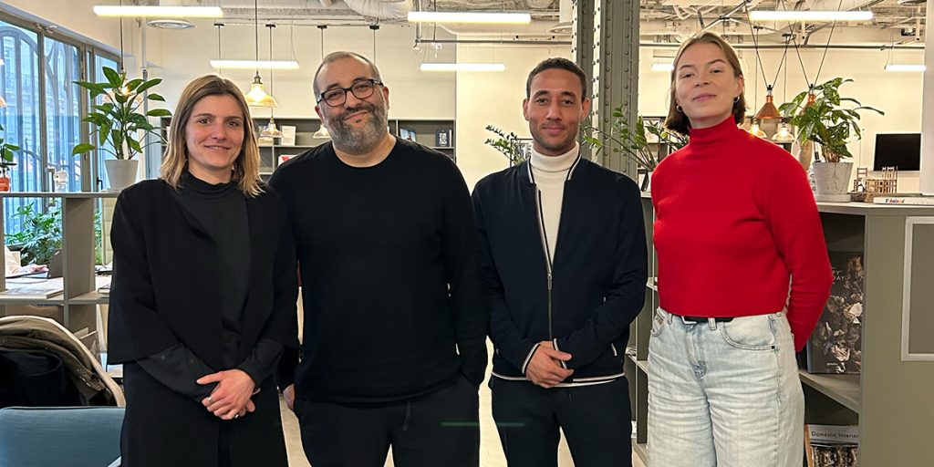 Foto von Julia Zimmermann, Fouzi Benkhelifa, Yannick Müller und Henriette Närger